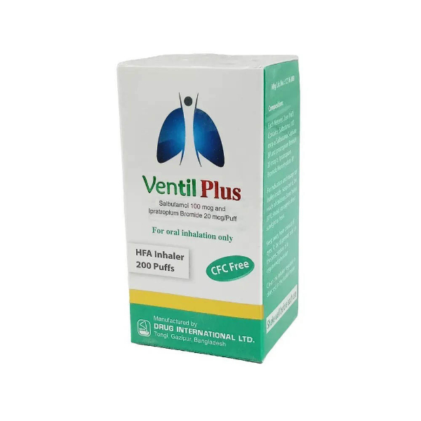 VENTIL PLUS 100 MCG/PUFF